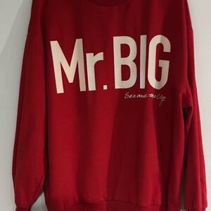 Sex and the City “Mr. BIG” Red Sweatshirt